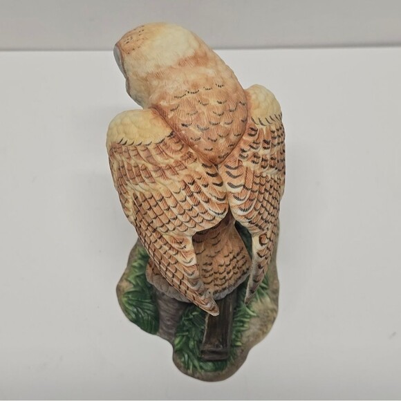 Lenox Porcelain Figurine Statue American Barn Owl Vintage 1993 - Picture 5 of 9